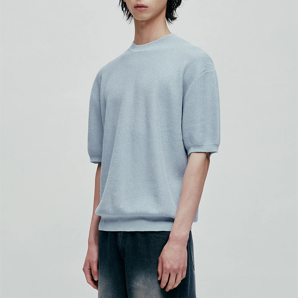 HARD TWIST HOLIDAY ROUND KNIT