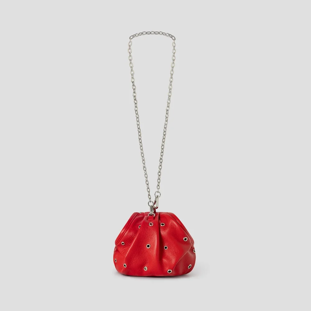 Pearl Sera 鉚釘 袋 (PULSERA BAG STUDS) - 紅色