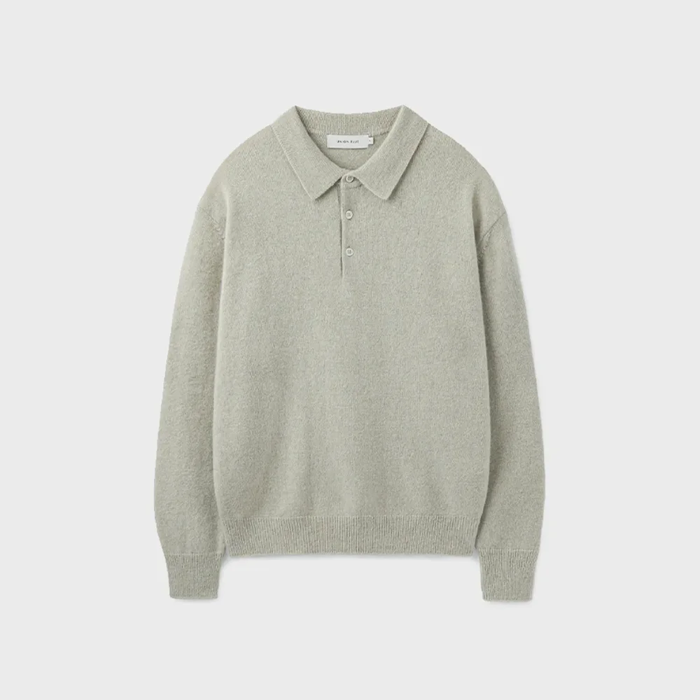 AURORA ALPACA POLO KNIT