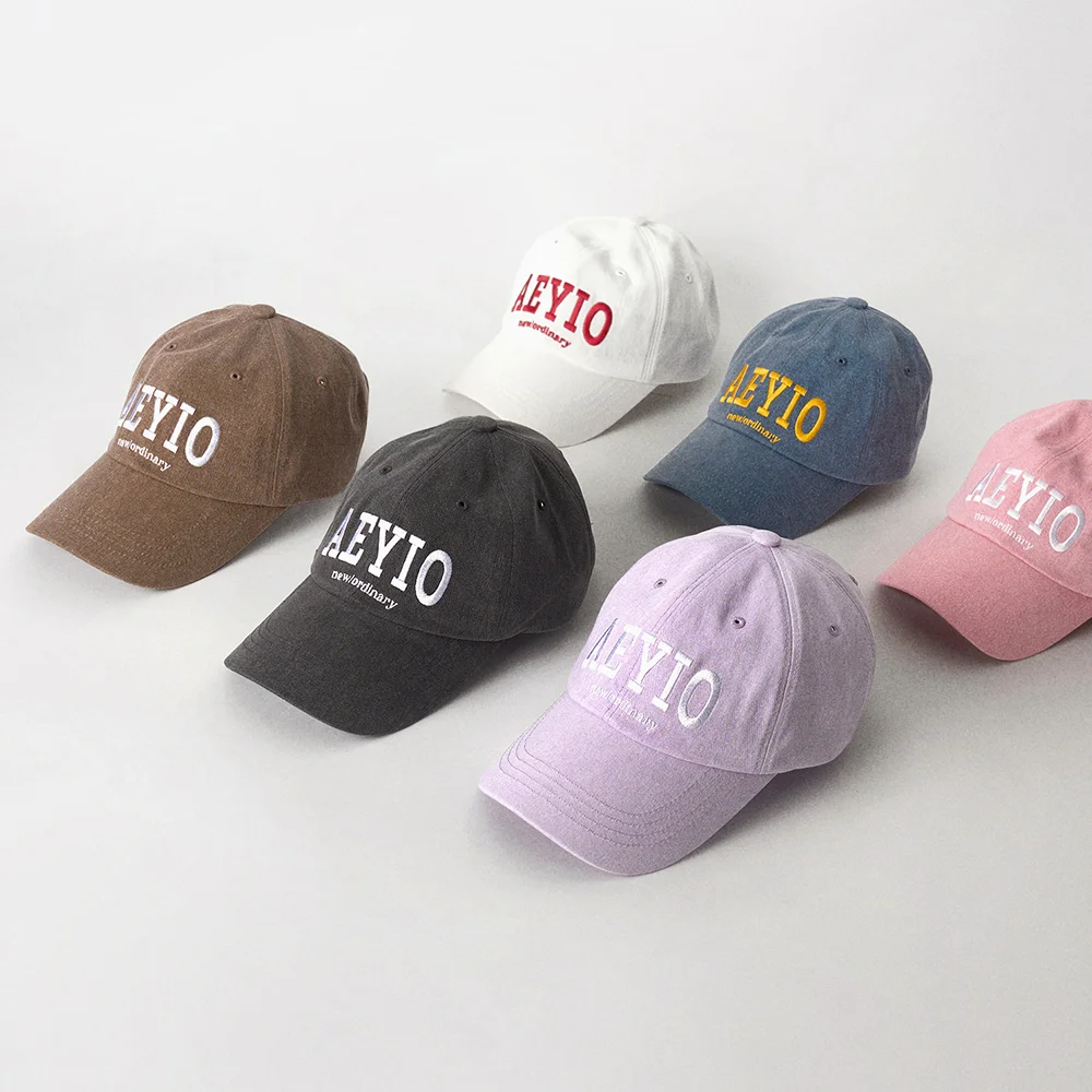 (名人著用)LOGO WASHED CITY BALLCAP_標誌 水洗 City 帽 棒球帽 (6 Colors)_ACA4000