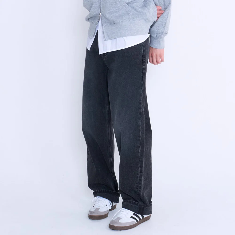 PLACJEANS ESSENTIAL E14 023 WIDE GREY WASHED