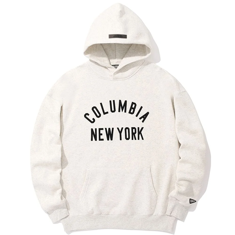 CU BLACKSERIES OVER-FIT FLEECE HOODIE 燕麥色