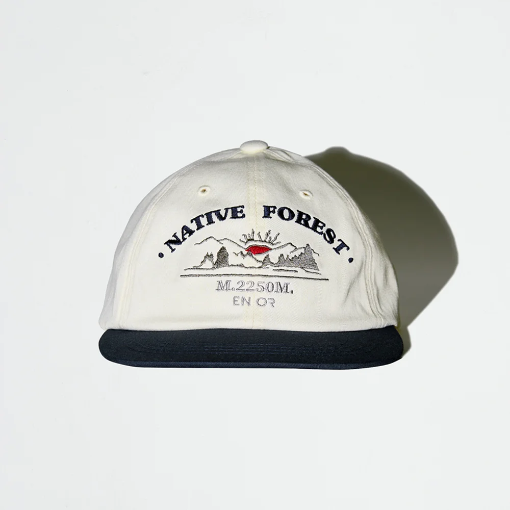 NATIVE FOREST ENOR BALL CAP - IVORY/NAVY