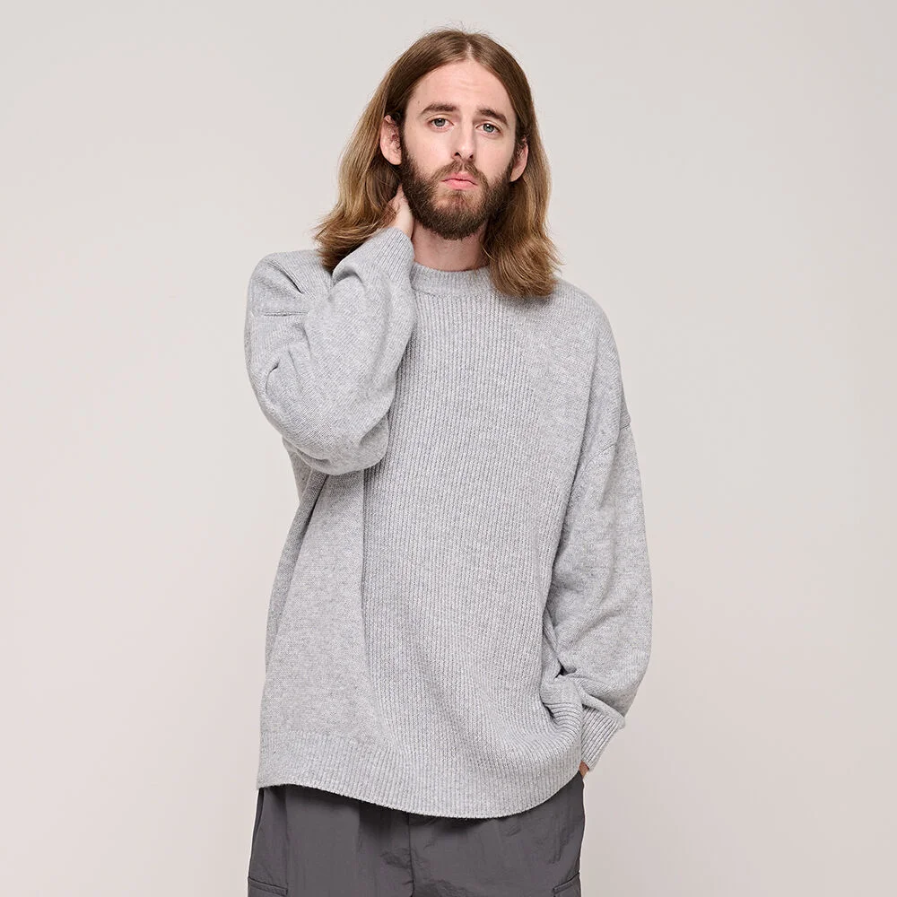 CB WASHED OVER KNIT (GRAY)