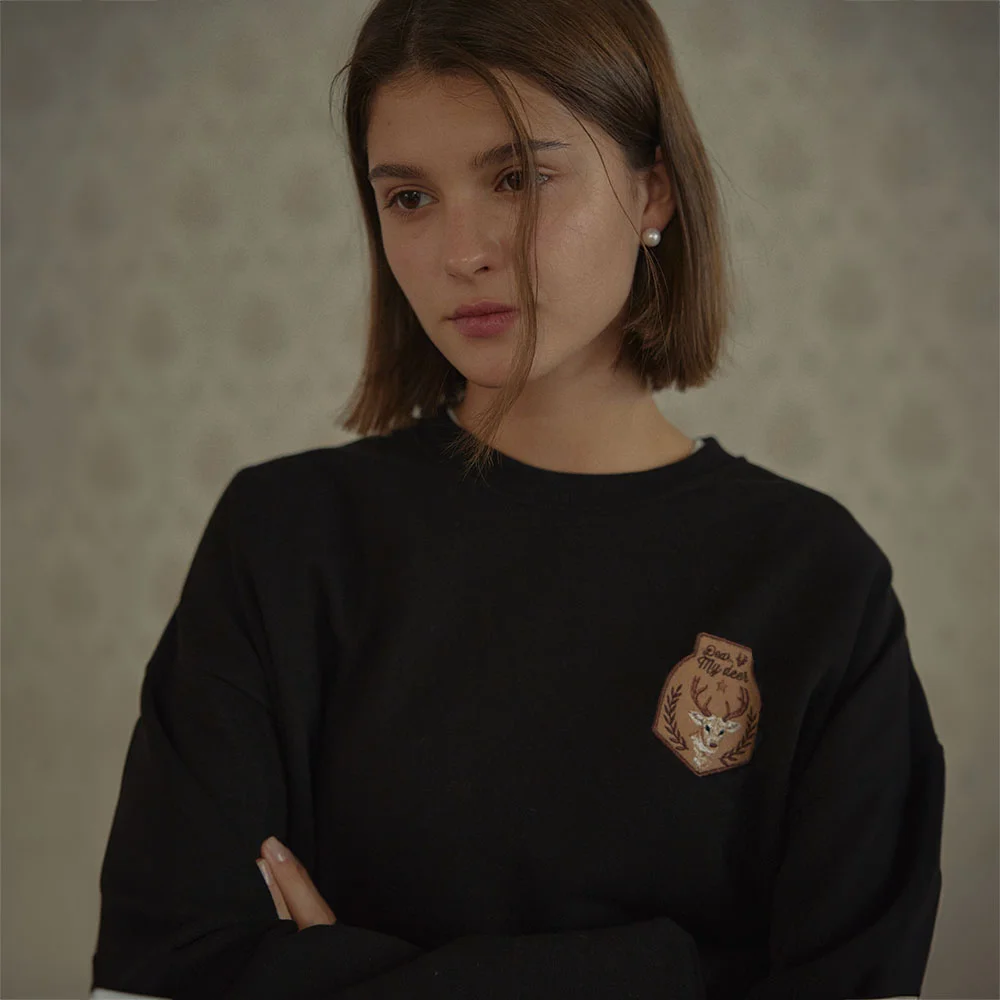 Wappen sweatshirt (Black)