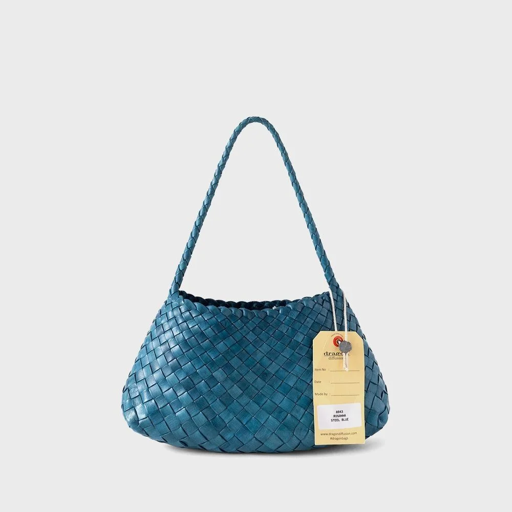 Rosanna 8943 Steel Blue Dragon Bag