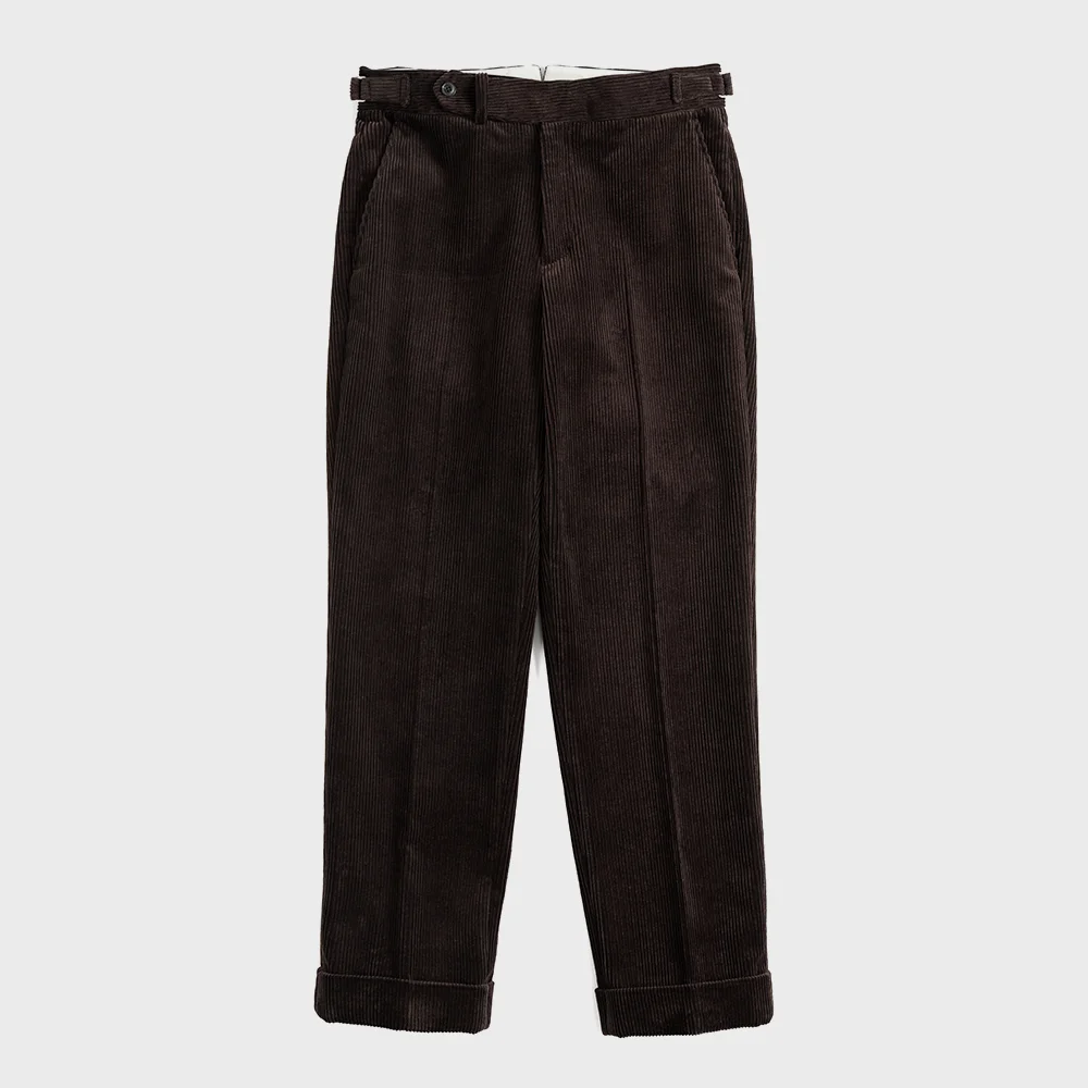 10 CORDUROY TROUSERS (dark brown)