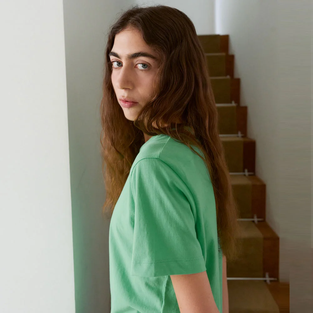 Regular Light Cotton T-Shirts (Green Mint)
