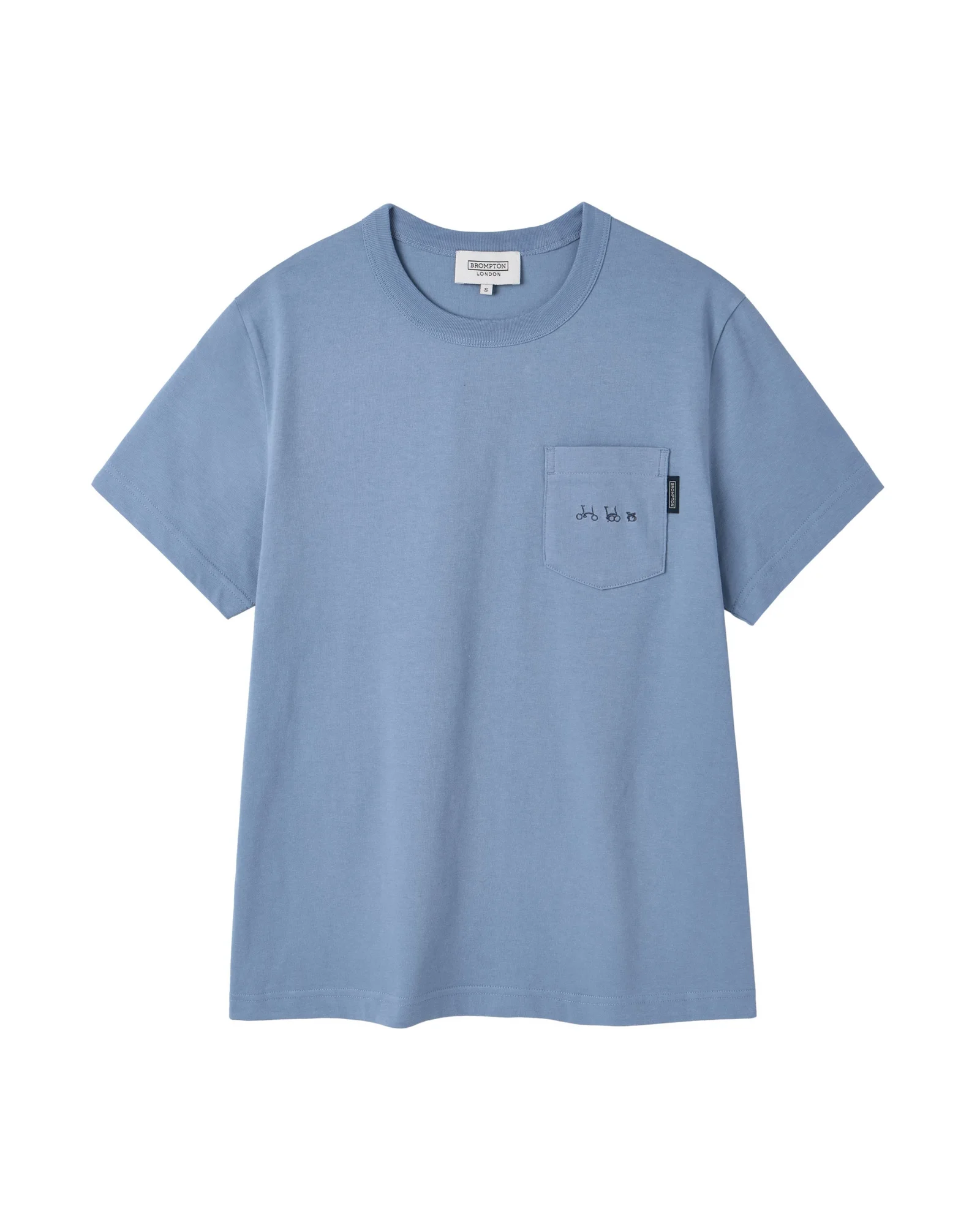 BASIC HALF SLEEVE T-SHIRT - BLUE (P265UTS101)