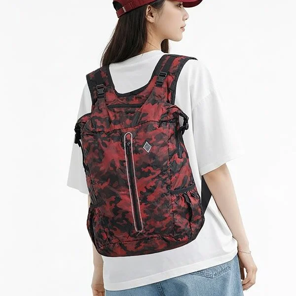 運動 戶外 行山 翻摺 背包_SPOR1RED