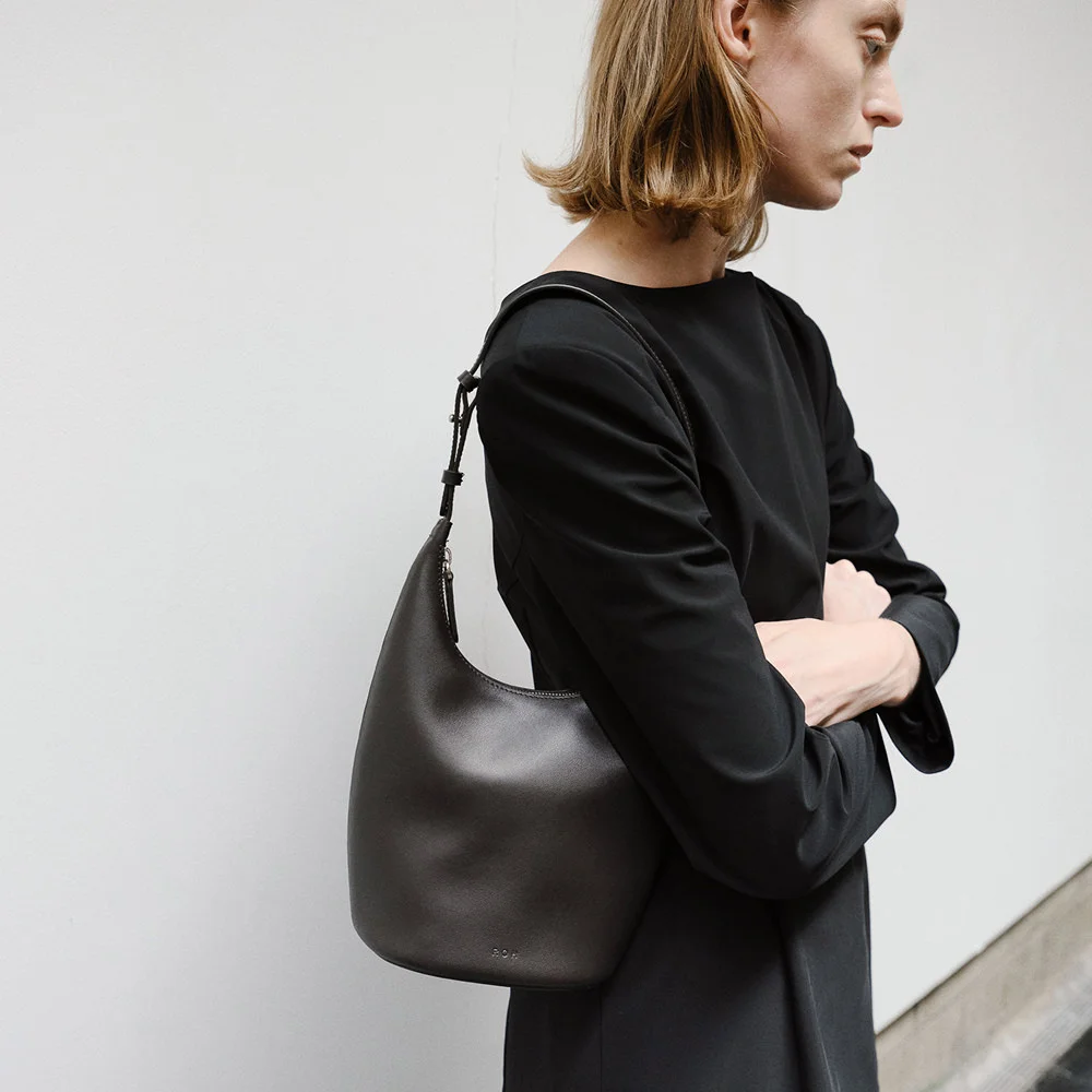 Mini Around hobo bag Umber
