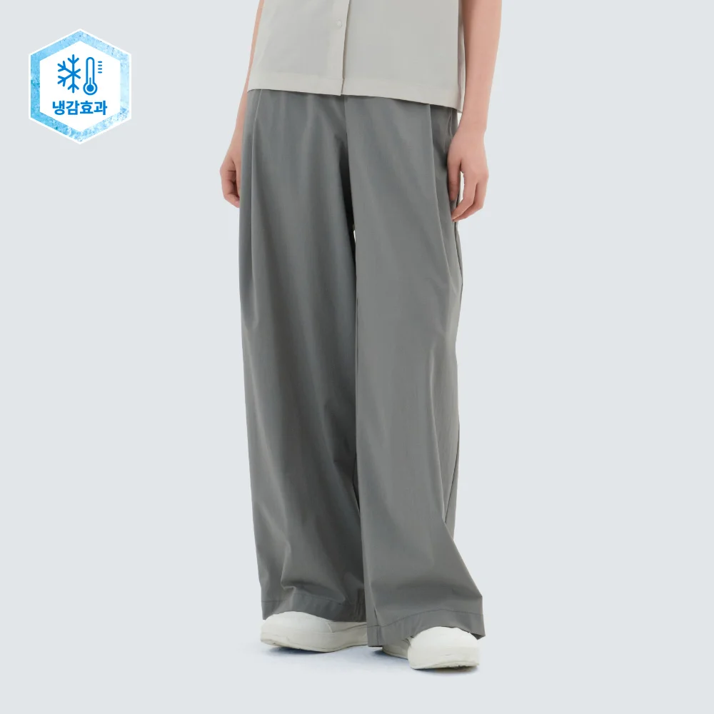 AirDot 女裝 寬版 褲子 Dark Gray (S25MWTPT35)