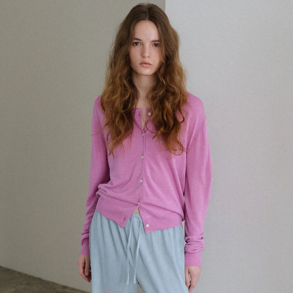 Bassi Cardigan (Orchid)