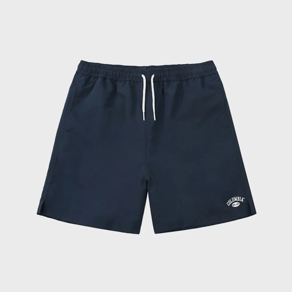 CU ARCH LOGO NYLON SHORTS PANTS 海軍藍