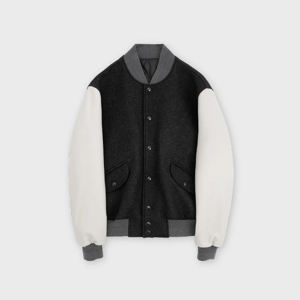Varsity Jacket, Charcoal