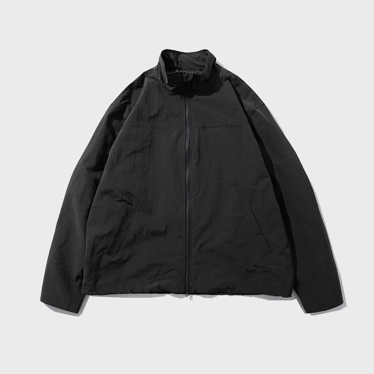 AUTHENTIC HIGH NECK JACKET (CHARCOAL)