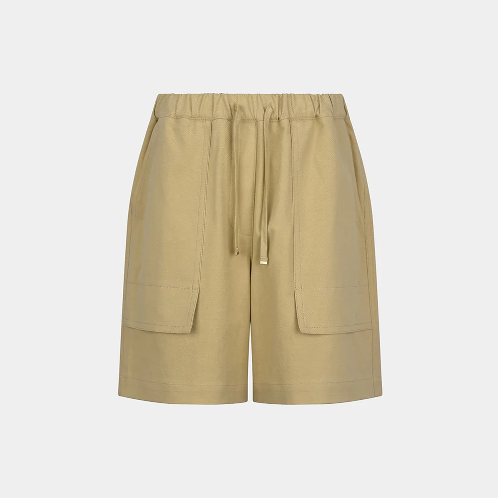 M SAHARA LINEN SHORTS - BEIGE