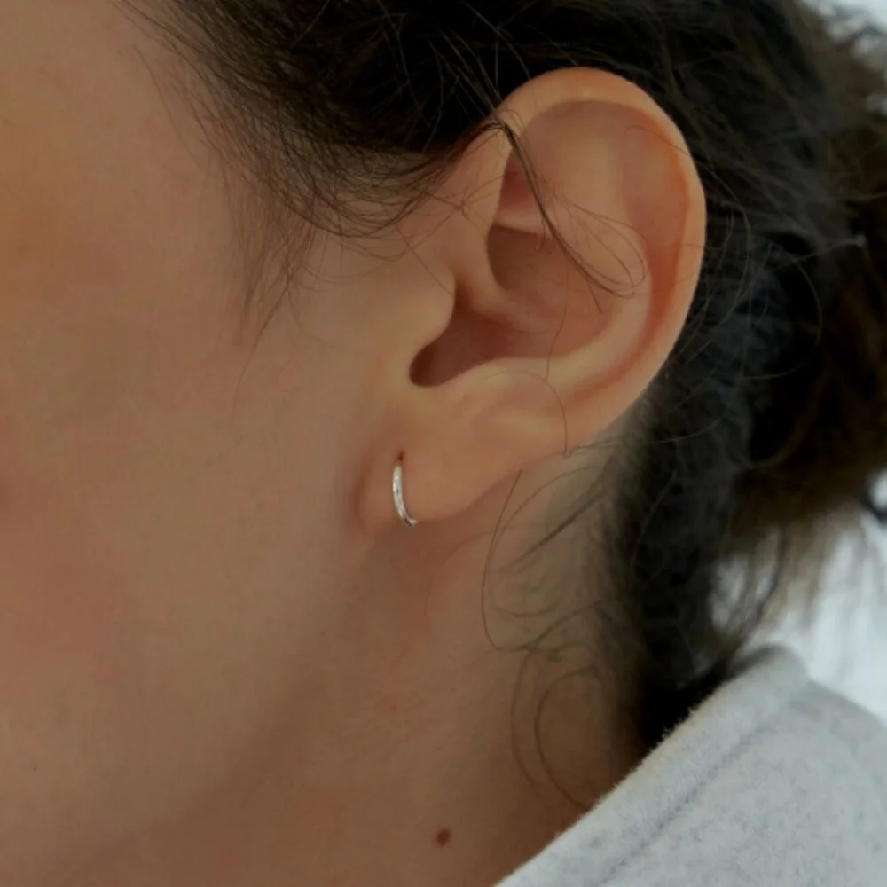 Tiny Ring Earrings
