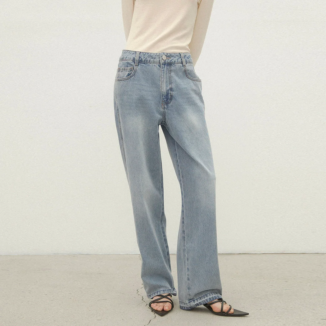 ESSENTIAL NOAH TAPERED DENIM PANTS(Z-PT-5508)