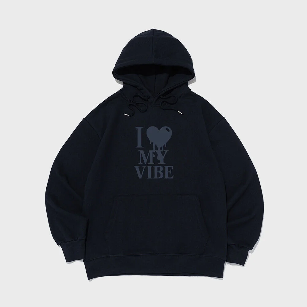 融化 心形 Vibe 連帽衫 (海軍藍)