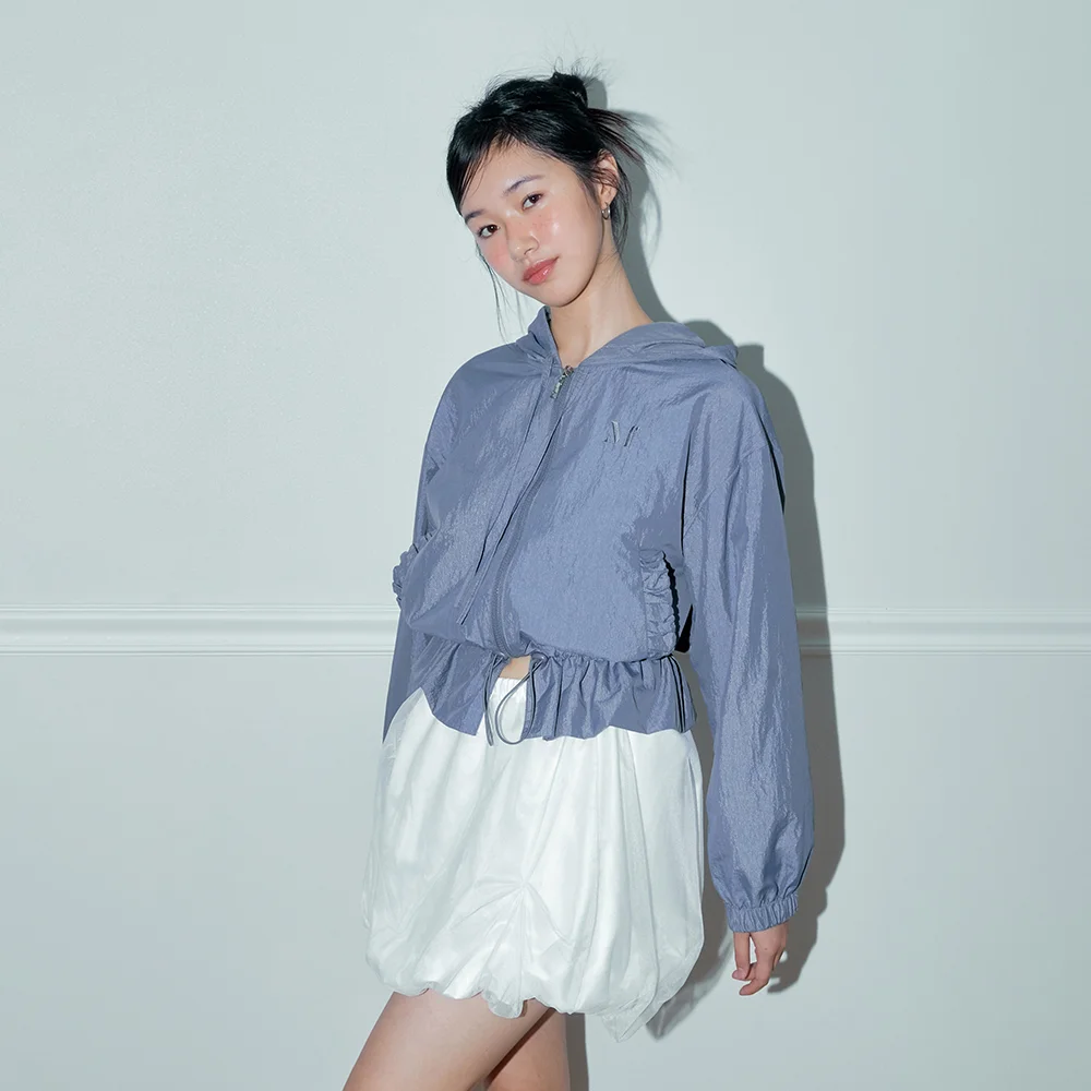 PEPLUM GLOSSY JUMPER (DARK GREY)