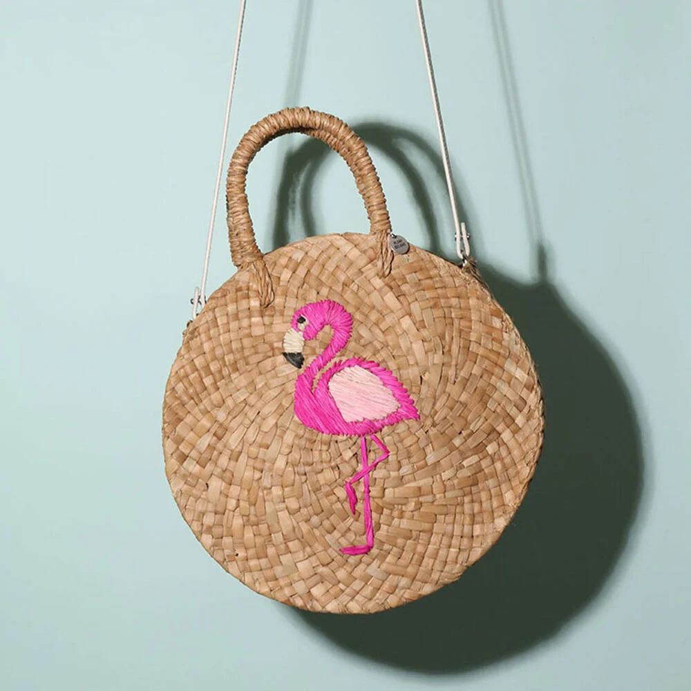 Circle Bag_Flamingo