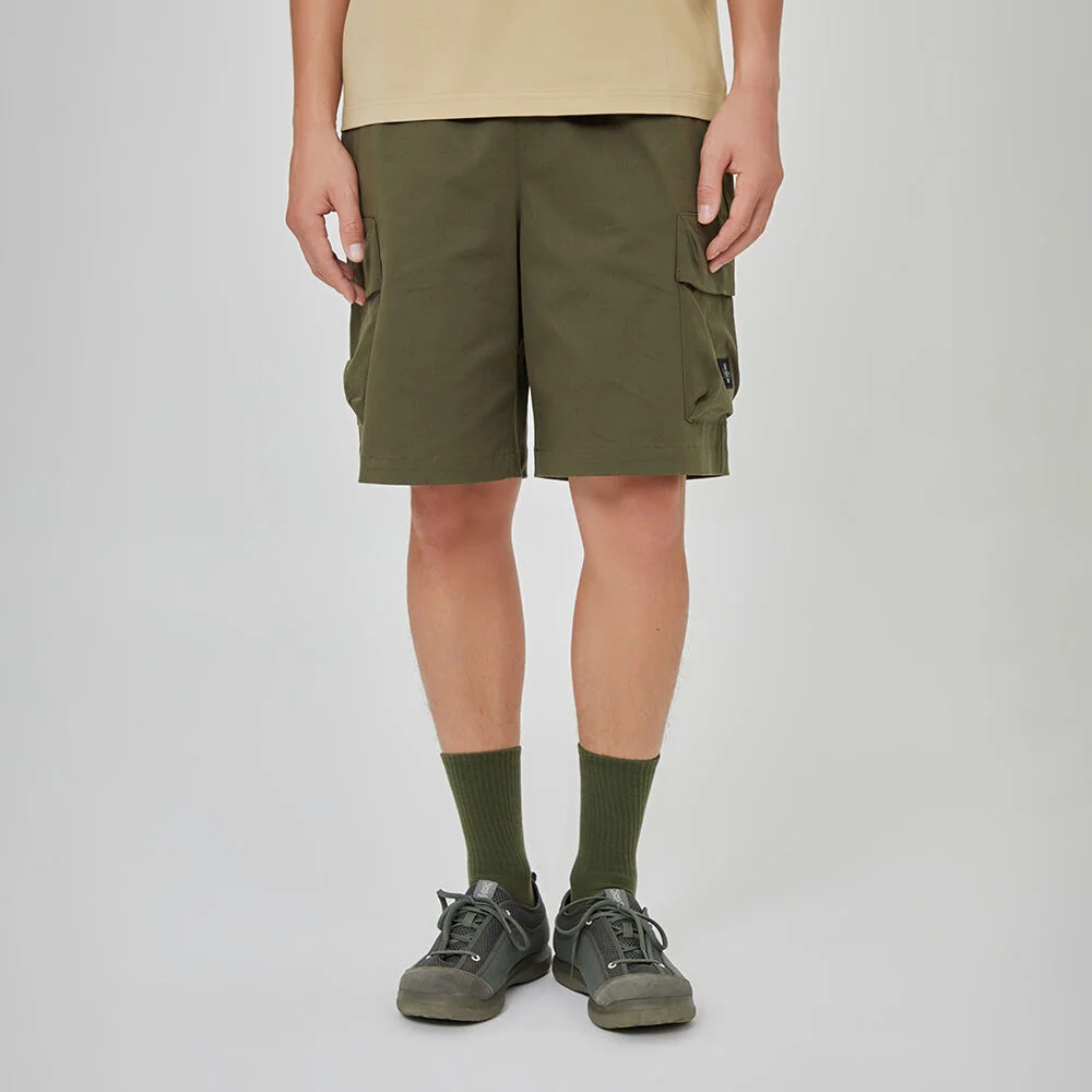 日常 休閒卡其 口袋 短褲 男士(KHAKI)