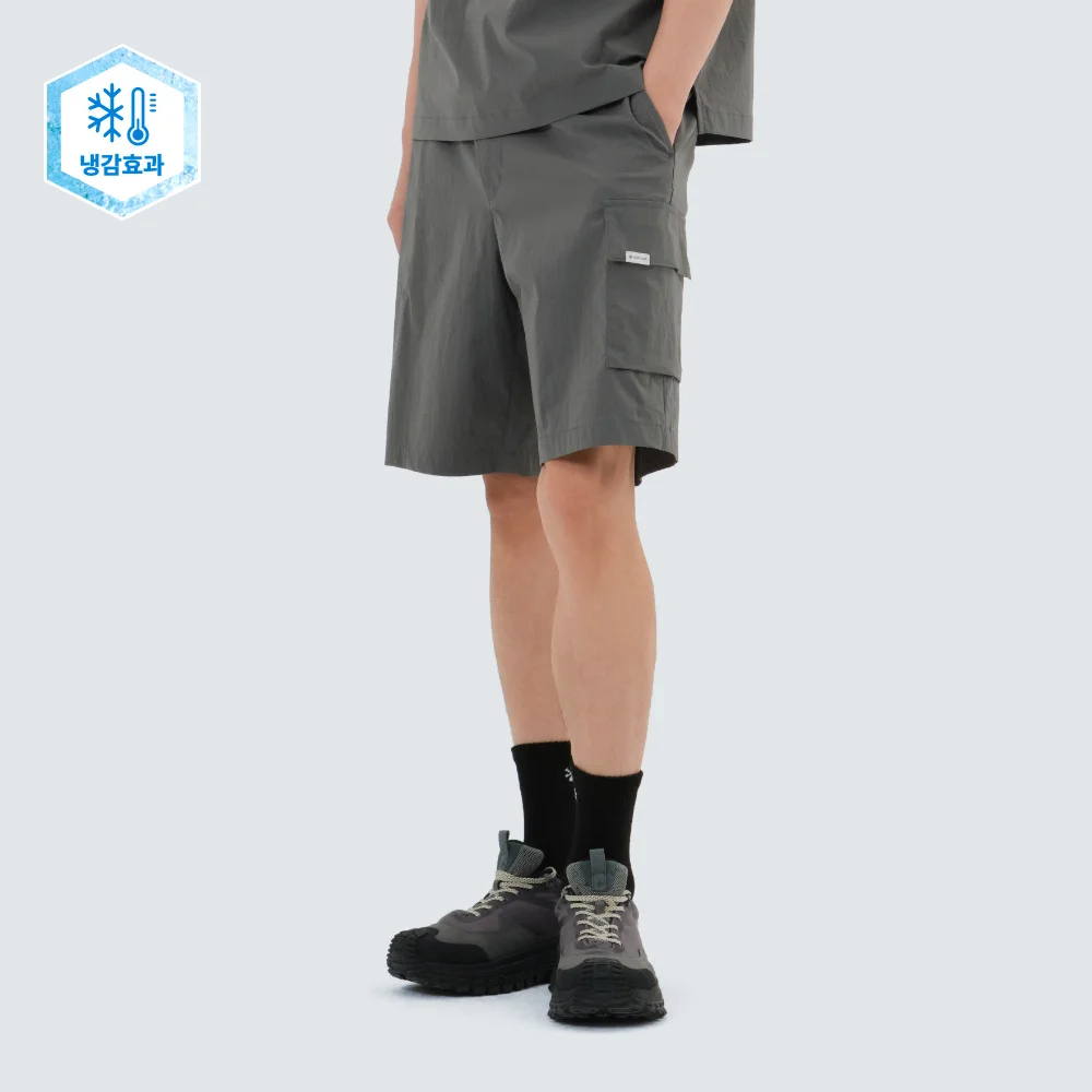 涼感 髮根 5分 短褲 Dark Gray (S25MMRHP68)