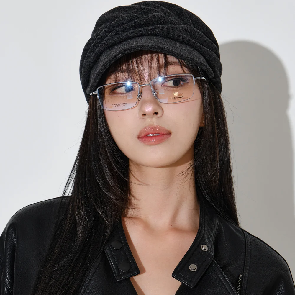 抽褶 Newsboy Cap 帽