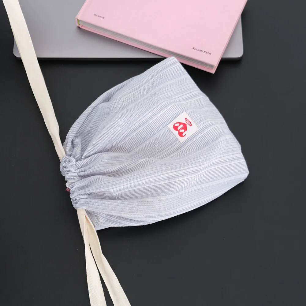 Daily Pouch Bag (Cozy Stripe Blue)