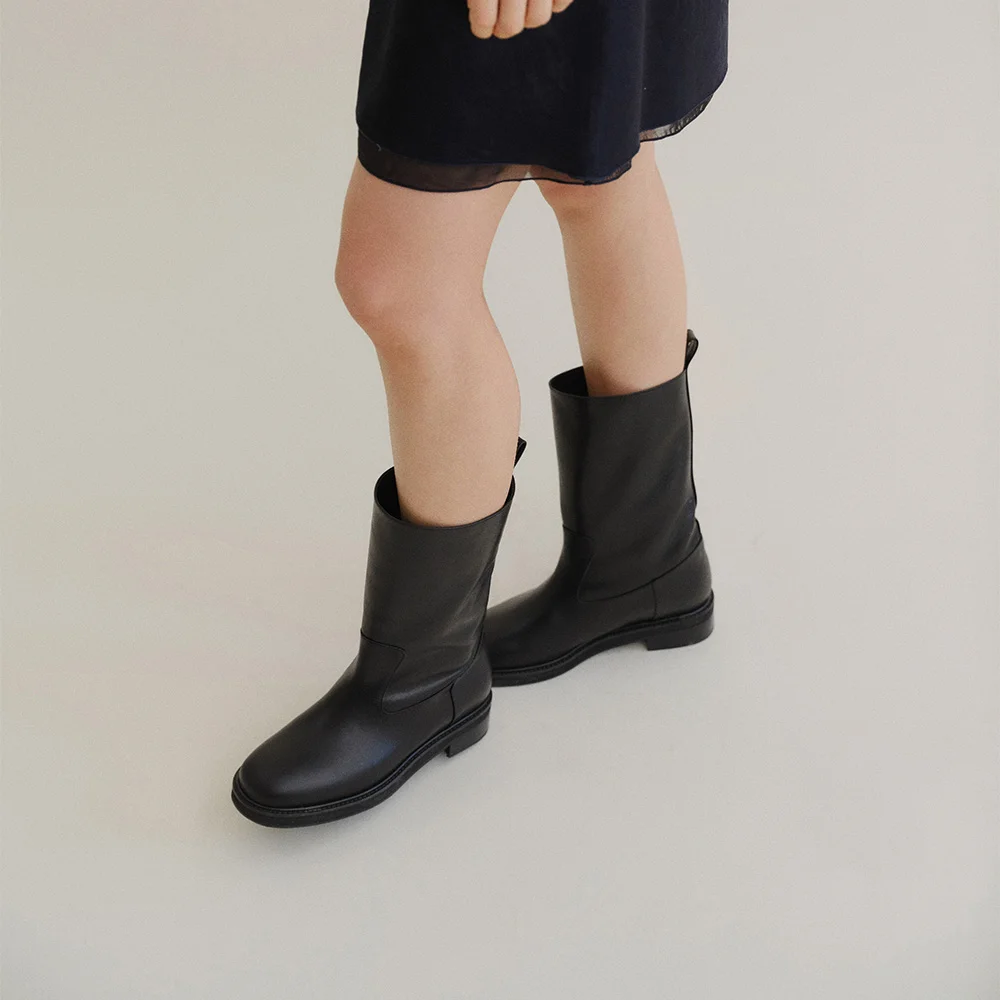 WIT HALF BOOTS (BLACK)