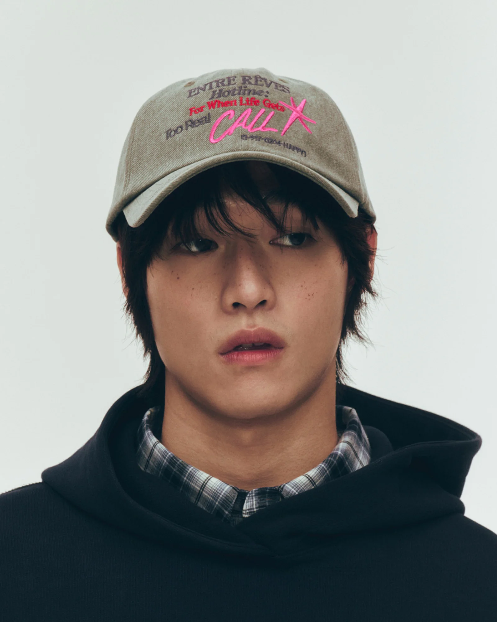 HOTLINE CAP - WASHED GRAY