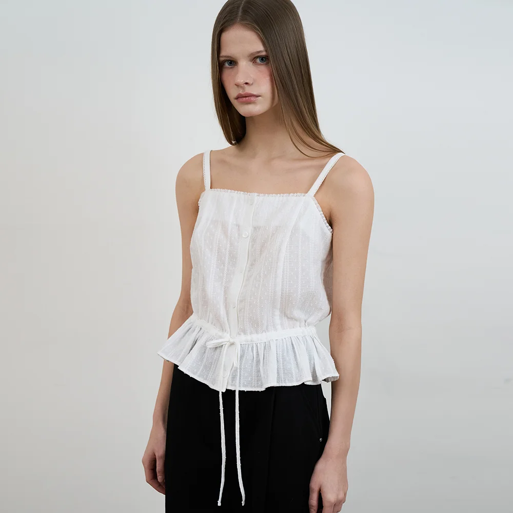 Lace String Sleeveless