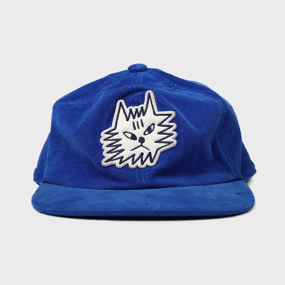 Mad Cat 帽 藍色