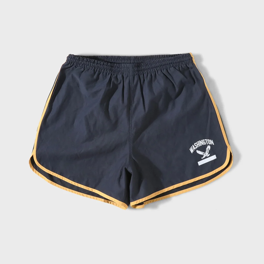 Vintage Track shorts. Navy