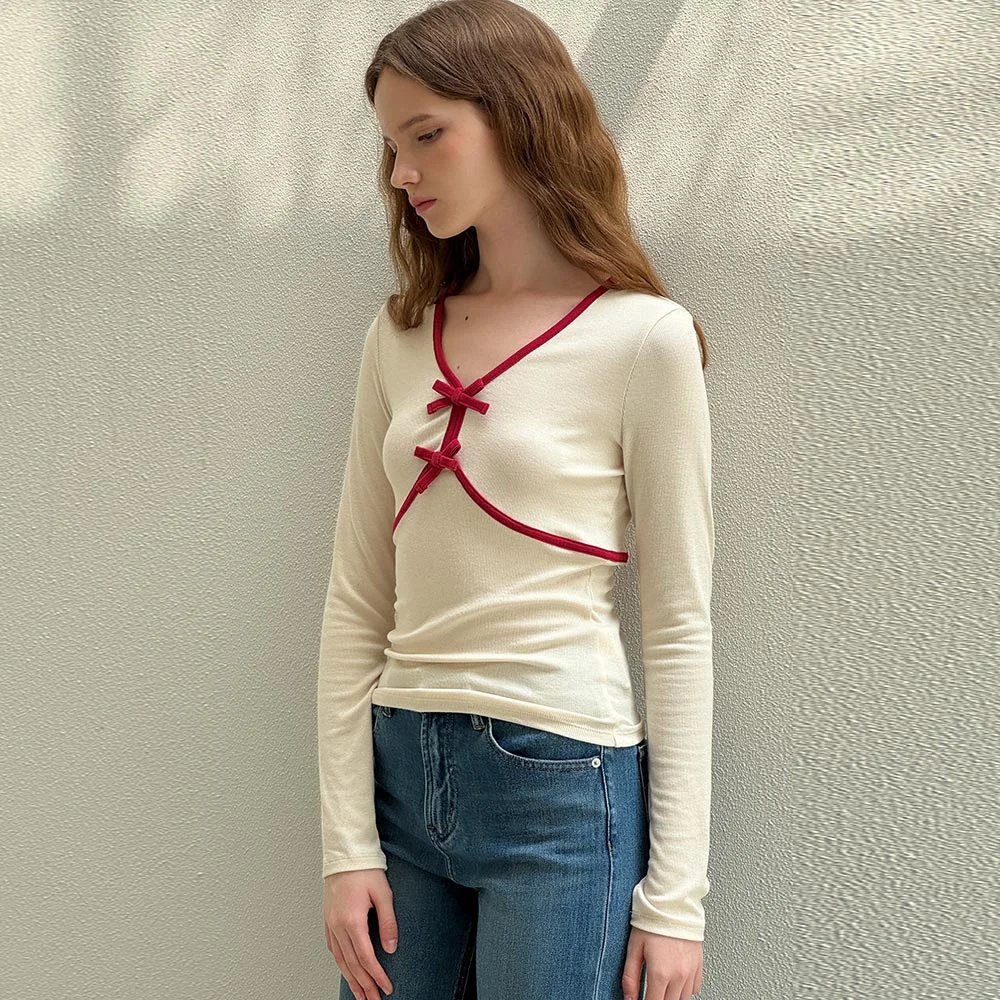 Two ribbon Butter T shirts