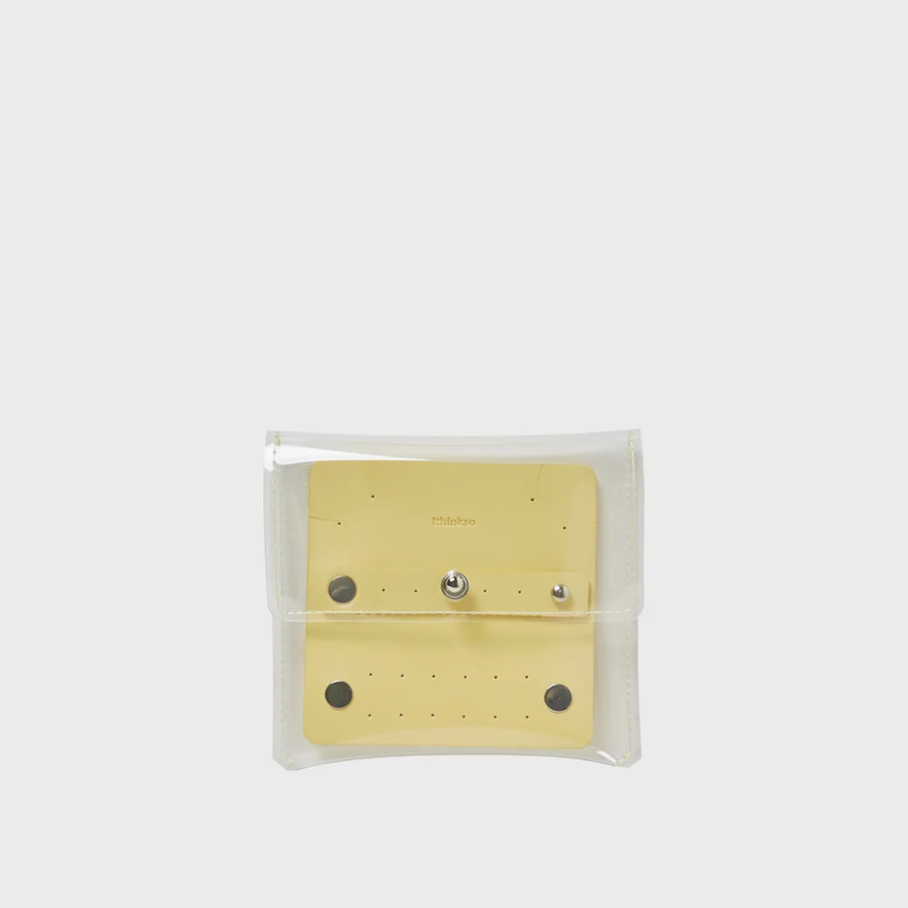 CLEAR JEWELRY POCKET (Lemon)