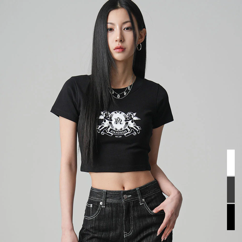 Angel Crop T-shirt - 3COL