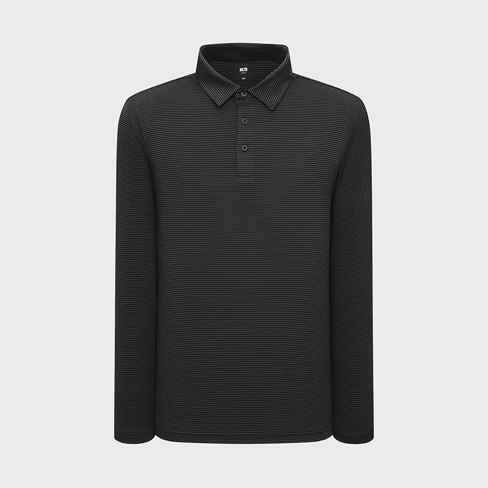 BOOST_基本 Polo T恤_Black_KMU25281Z1