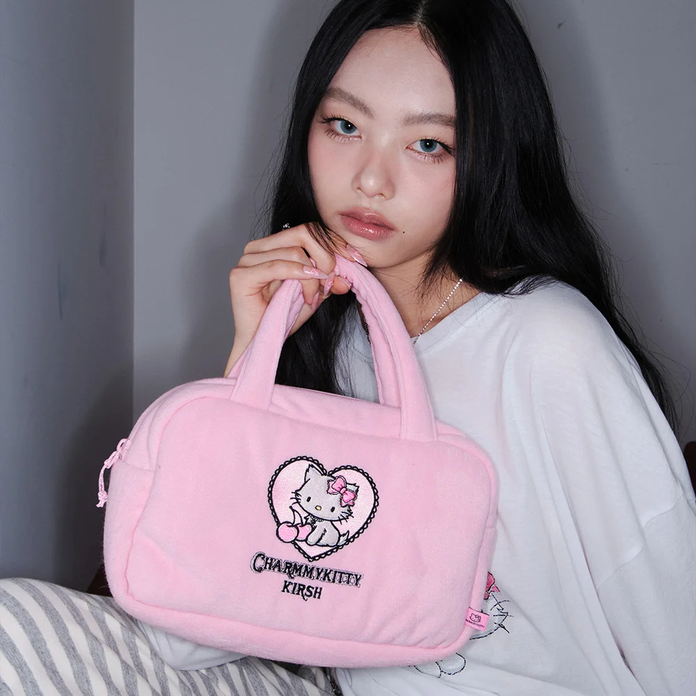 KIRSH X Charmmy Kitty 毛圈布 托特袋