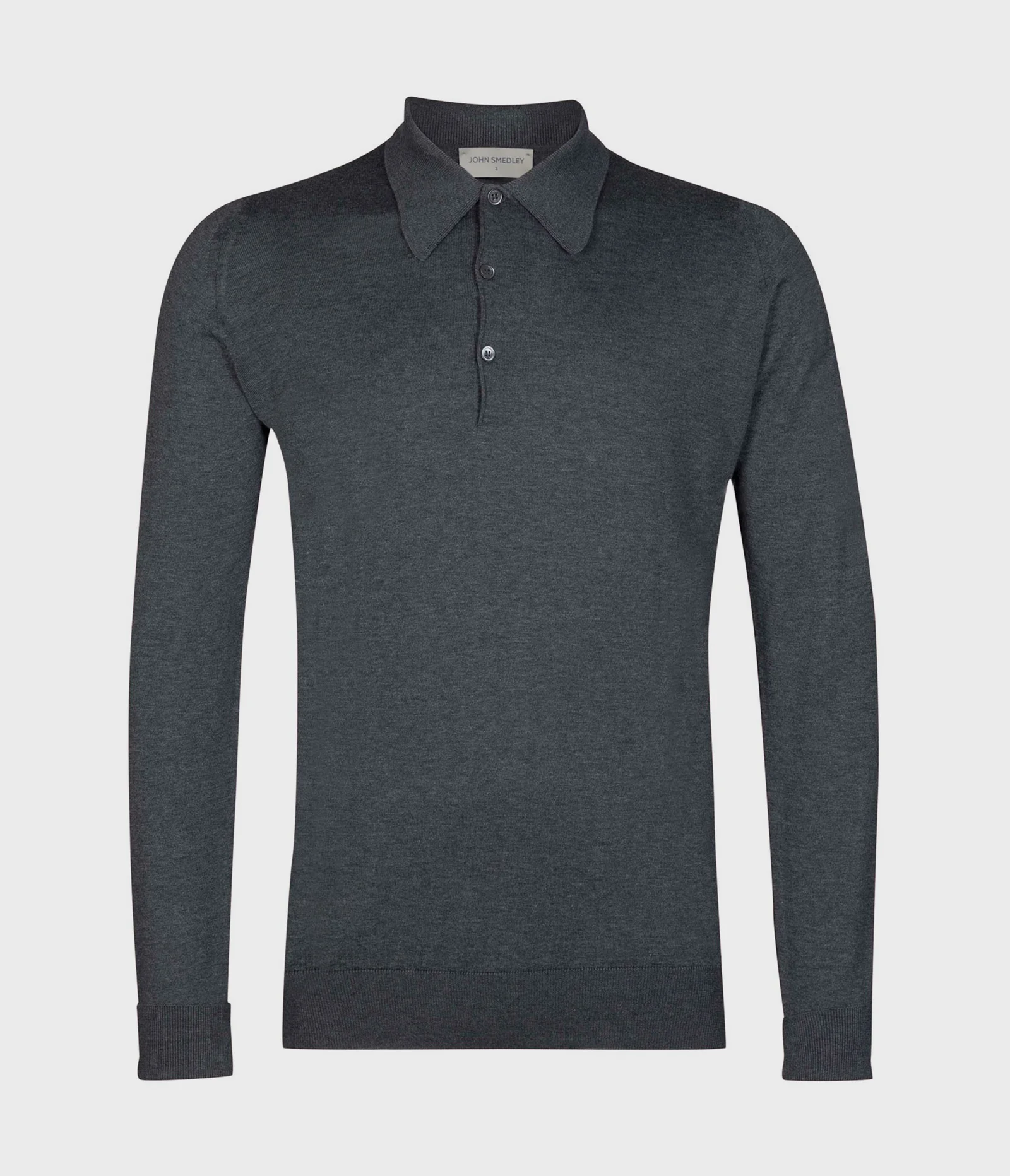FINCHLEY COLLAR NECK SHIRTS (CHARCOAL)