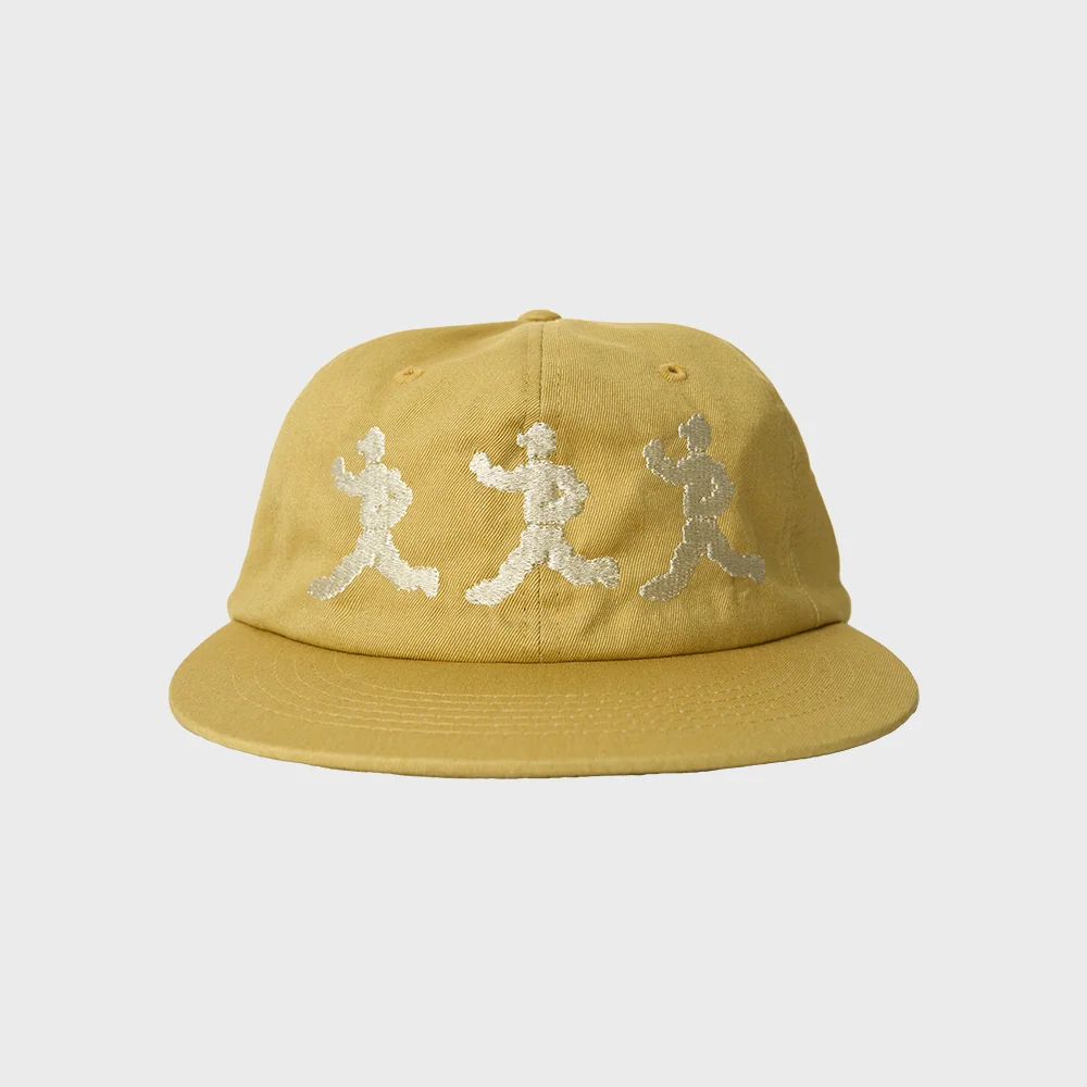 Three people cap (mustard)