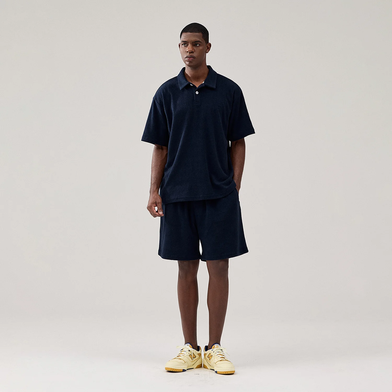 ALLDAY TERRY SET UP NAVY