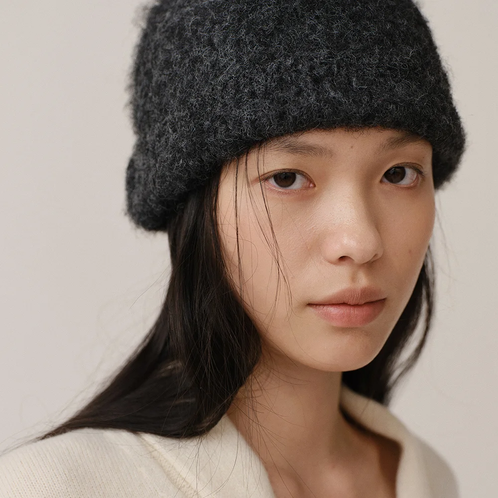 Knit Beanie Charcoal