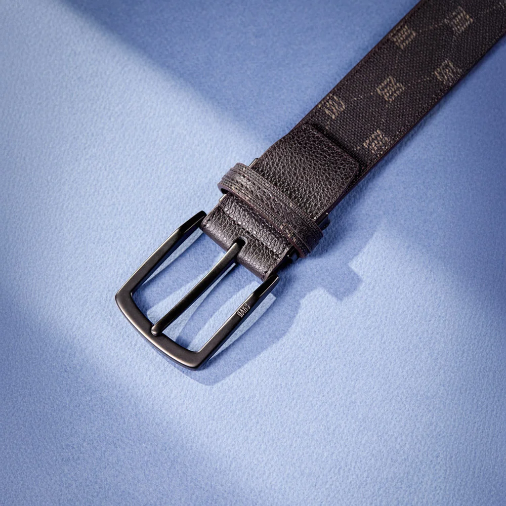 啡色 DD 標誌款 Bizo Belt DBBE6E389W3