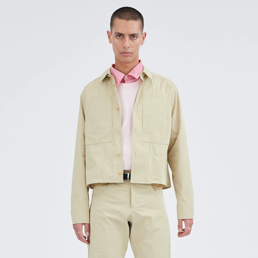 (M) IWA JACKET (DUSTY GOLD)