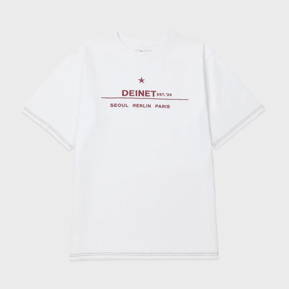 LOGO CITY T-SHIRT IN WHITE