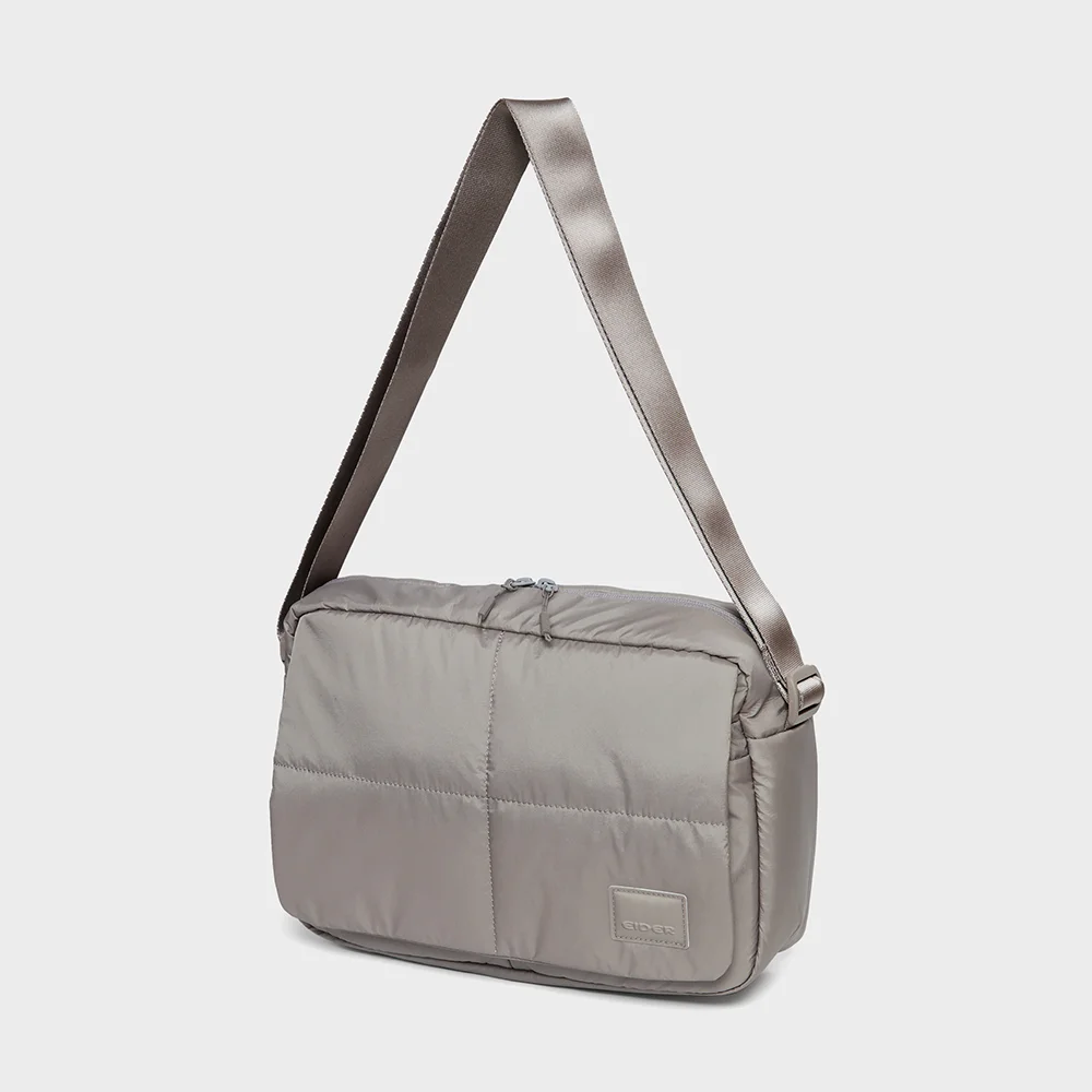 Pogny(FOGNI) 翻蓋 斜揹袋_D/GRAYISH BEIGE_DUU25B50JS