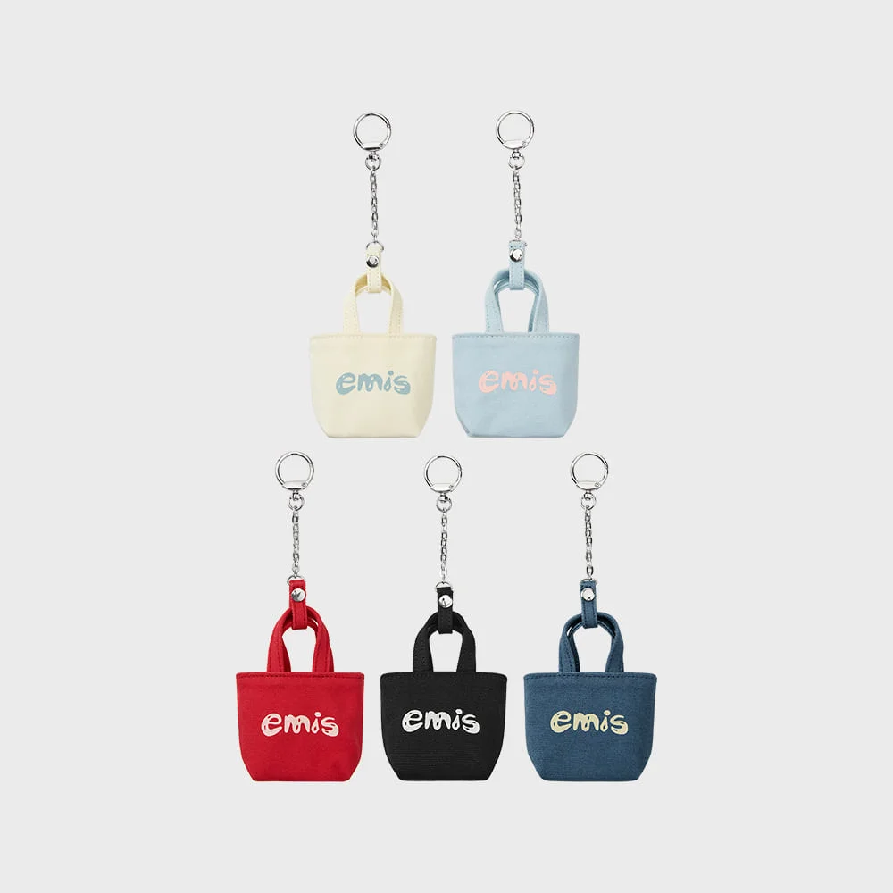 LOGO TOTE BAG KEYRING