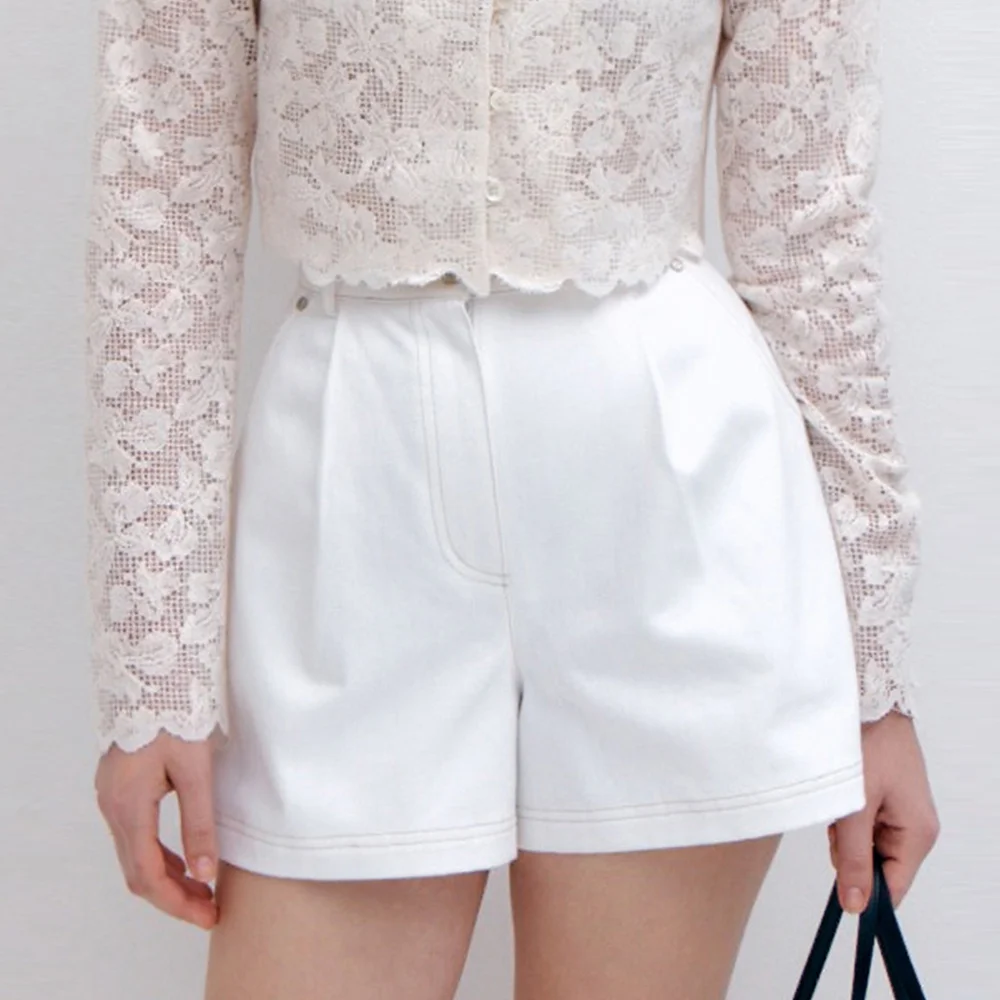 Denim Half Pants(2color)
